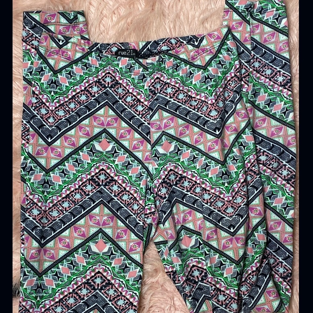 Rue21 multicolor leggings